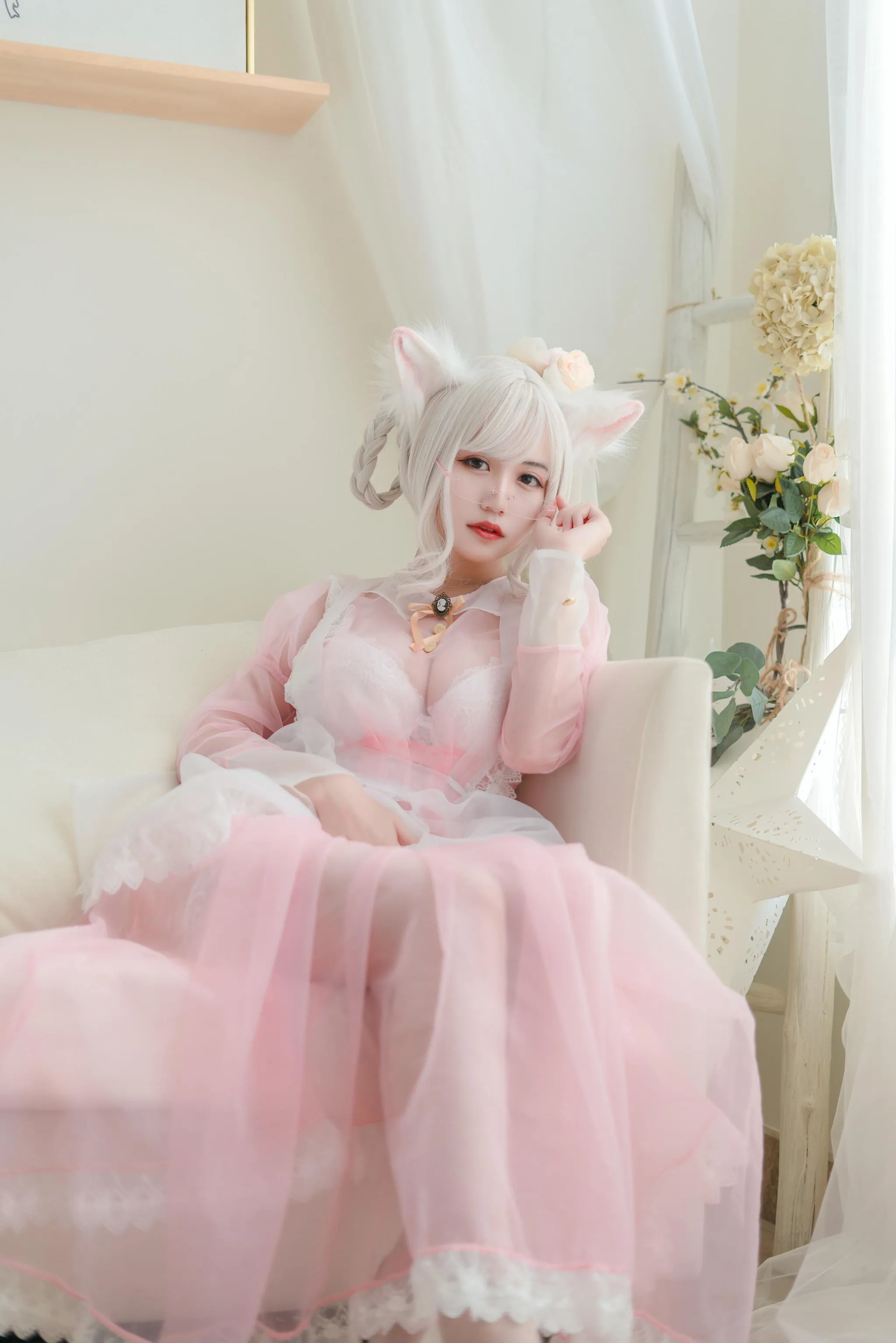 小仓千代w – NO.08 透明女仆粉色 [24P]插图3